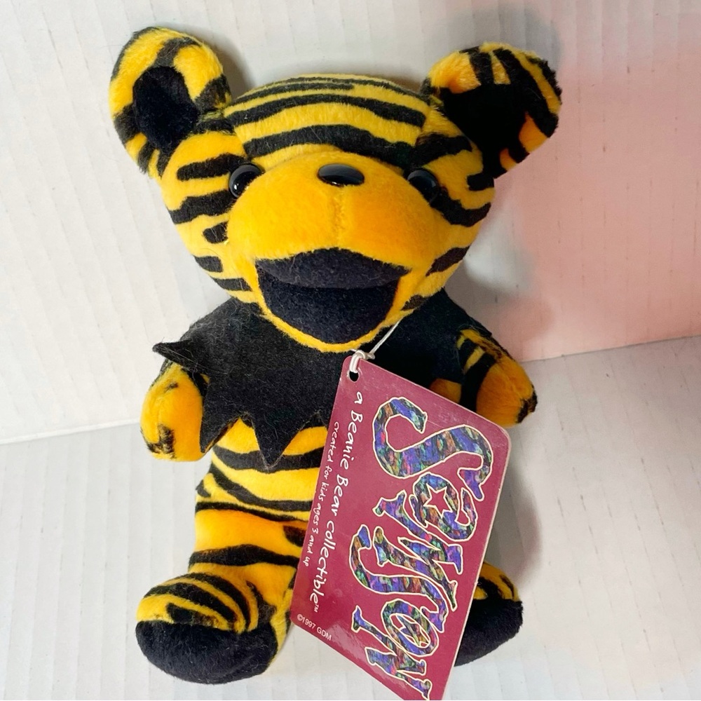 GRATEFUL DEAD Samson Steven Smith BEANIE BEAR  Jerry Garcia Plush New Vintage